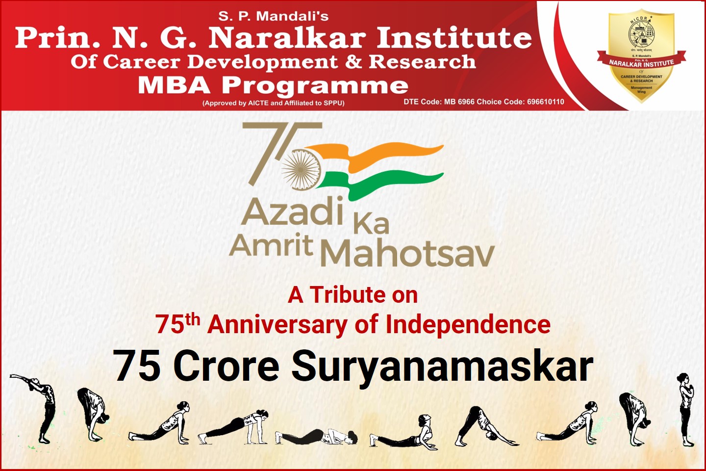 75 crore Suryanamaskar